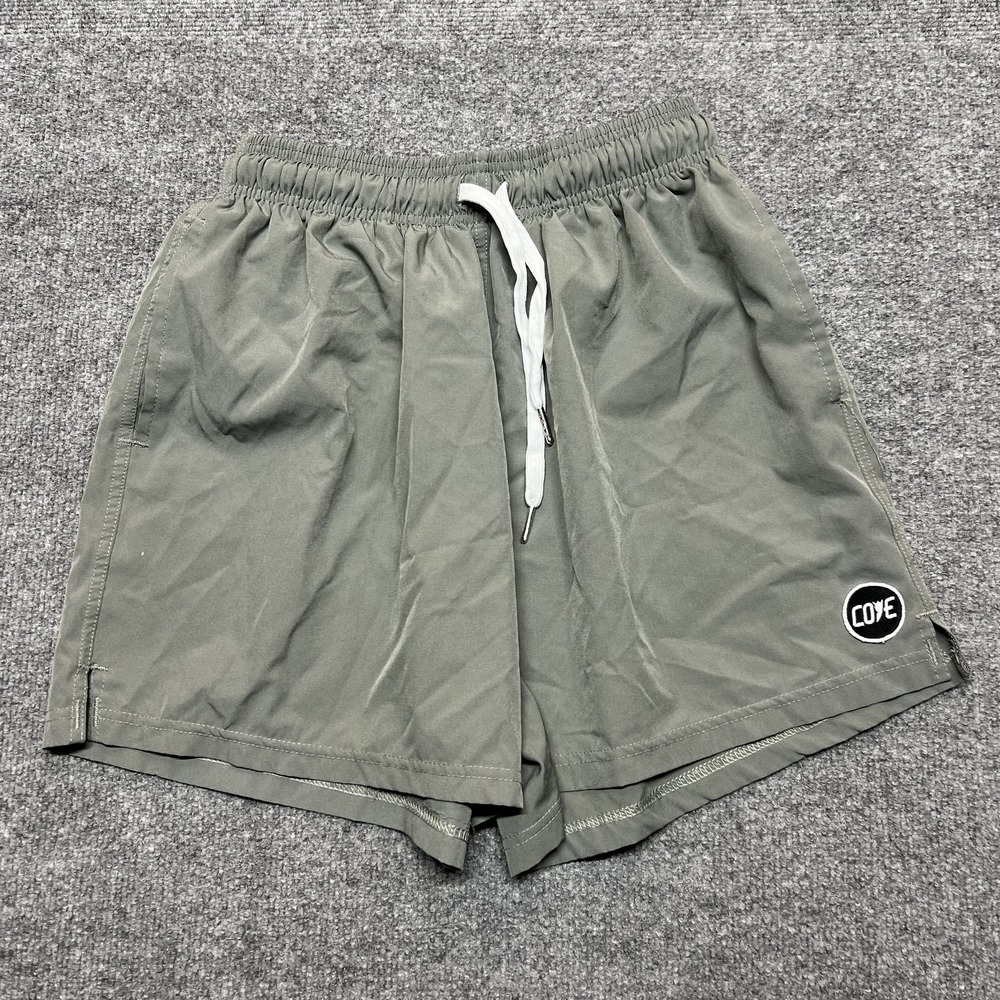Cove Shorts Mens 32 Green Microfiber Stretch 5 Inch Inseam Casual Summer